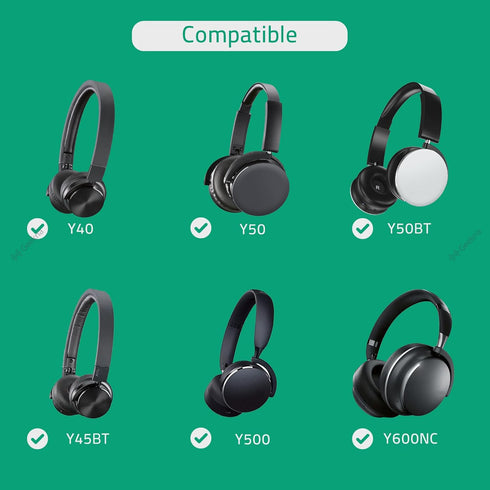 GEEKRIA Audio Cable Compatible with AKG N60NC, N700NC, N60, Y600NC, Y500, Y50, Y40, Y50BT, Y45BT, N90Q Headphones Cable, 3.5mm to 2.5mm Replacemen...