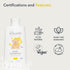 Baby Shampoo & Body Wash 2-in-1 Gentle, Hypoallergenic, and Tear-Free kids shampoo - Cotton Extract& Lactic Acid for Easy Detangling - Kids shampo...