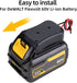 Power Wheels Battery Adapter for DeWALT Flexvolt 60V Max Battery Dock Power Connector 12 Gauge 54...