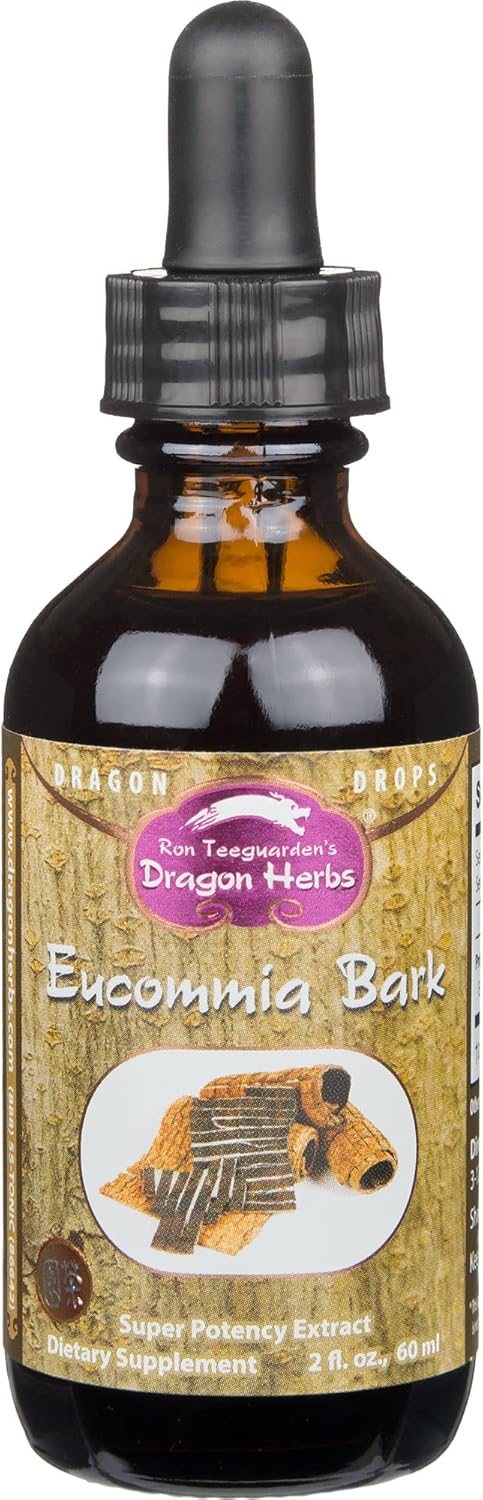 Dragon Herbs - Eucommia Bark Drops - 2 fl oz...