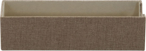 Household Essentials Brown 720-1 Deep Drawer Organizer Box for Storage | 12 in x 4 in x 3.13...