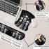Rectangular Mouse Pad Wrist Protector-Printed with Cool Giraffes, Ergonomically Non-Slip Rubber Comfortable Computer Keyboard Wrist Rest Desktop D...