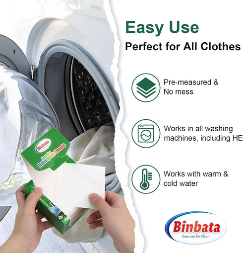 Laundry Detergent Sheets, Up To 128 Loads Hypoallergenic Eco-Friendly Forest Scent Laundry Sheets, Biodegradable Plastic Free Liquidless Laundry S...