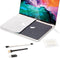 2 Pack Reversible Microfiber Laptop Keyboard Cover Cloth,Screen Keyboard Imprint Protection,Microfiber Liner Cleaning Cloth for MacBook......