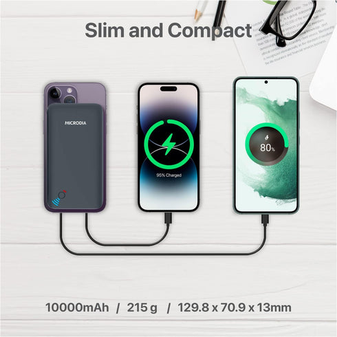 X.Power Octopus PRO Qi-Certified Quick Charge Wireless Power Bank, PD18W + 10W, 10000mAh-Auto Shut Off Fast Charging (Charcoal)......