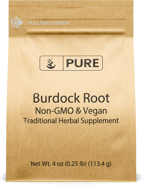Pure Original Ingredients Burdock Root Extract (4 oz) Lab-Verified, Non-GMO...