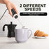 K-Brands Corded Electric Milk Frother with Plug in - Handheld Electric Whisk Stirrer Whipper - Foam Maker for Coffee, Latte, Cappuccino, Hot Choco...