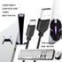 Long USB A Mouse 20FT, High Performance Wired Mouse - USB Mouse for Windows PC Desktop, Laptop, Notebook, Mac, computerand Chromebook, for Righty ...