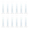 uxcell Plastic Graduated Cylinder, 25ml Measuring Cylinder, Science Test Tube Beakers, 2-Sided Metric Marking, Clear Hex Base for Lab Home 12Pcs...