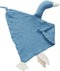 Muslin Loveys for Babies - Baby Security Blanket for Unisex - Goose Lovie - 15.7"x 15.7" (Light Blue)...