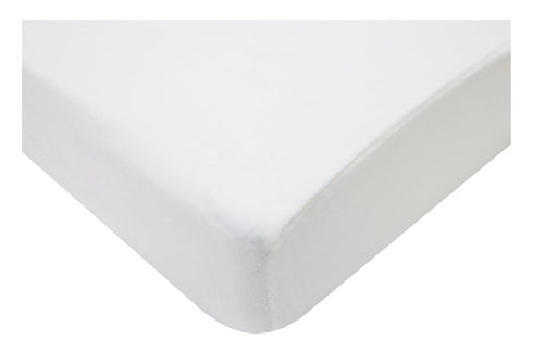 American Baby Company Heavenly Soft Chenille Fitted Crib Sheet 28" x 52", Warm and Cozy Neutral Chenille Sheet, White, for Boys and Girls, Fits Cr...