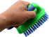Dependable Industries Inc. Essentials Scrub Brush Comfort Rubber Grip & Flexible Stiff Bristles Heavy Duty for Bathroom Shower Sink Carpet Floor -...