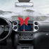 Car Mirror Hanging Accessories with Crystal Butterfly Design Bless Your Drive with Prosperity for Safe Wealthy & Happy Travels (Red)...