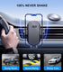 Car Phone Holder, Universal CD Slot Phone Mount, Hands Free Automobile Cell Phone Stand, 360° Adjustable Phone Mount for Car Compatible with All i...