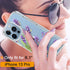 GiiKa for iPhone 13 Pro Case with Screen Protector, 6.1 inch Clear Full Body Shockproof Protective Floral Girls Women Hard Case with TPU Bumper Co...