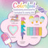 Tulip Sweet Life Stationary Kit, Fun Unicorn Stackable Crayons, Bear highlighters, Ice Cream Erasers, Heart Notepad, Rainbow Paper Clips, School S...