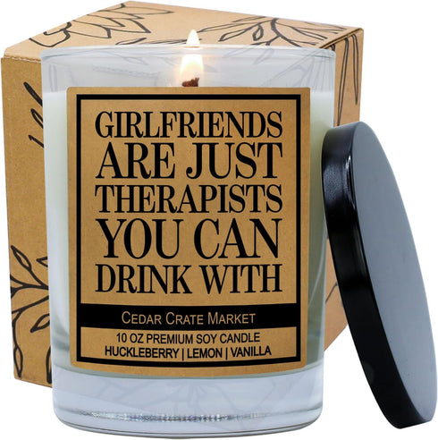 Best Friend Birthday Gifts for Women, Her - Unique Inspirational Friendship Gifts for Girlfriend, Funny Personalized Present, Thank You, Encourage...
