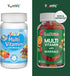 YumVs Kids Multivitamin Gummies - Fruit Flavored Chewable Children's Multivitamin - Kids Vitamins Multivitamin Gummy with 12 Minerals & Vitamins A...