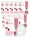 DERMAL Wine Collagen Essence Korean Facial Mask Sheet Pack of 10 - Hydrating & Revitalizing Tired Skin, Elasticity, Radiant Skin - Hypoallergenic ...