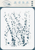 Stencils for Walls: Blood Splatter Stencil, 8 x 10.5 inch (L) - Spatter Splash Streaks Liquid Paint Ink Spot Blot Stencils for Painting Template, ...