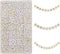 1450Pcs Acrylic 4x7mm Round Letter Beads Kits Alphabet Beads A-Z (Extra for Vowel Letter) and Red Heart Black Star Beads for Bracelets Necklaces D...