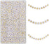 1450Pcs Acrylic 4x7mm Round Letter Beads Kits Alphabet Beads A-Z (Extra for Vowel Letter) and Red Heart Black Star Beads for Bracelets Necklaces D...