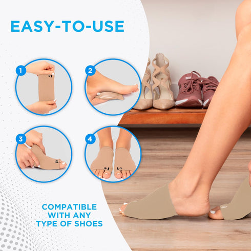 Arch Support, Flat Feet Arch Support Women and Men- Plantar Fasciitis Support Brace, Compression Arch Supports- Foot Arch Support Flat Feet & Pain...