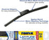 Rain-X 5079280-2 Latitude 2-In-1 Water Repellent Wiper Blades, 24 Inch Windshield Wipers (Pack Of 1), Automotive Replacement Windshield Wiper Blad...