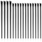 16 Pcs Eyeliner Brush Fine Angled, 12 Pcs Thin Eyeliner Brush Fine and 4 Pcs Angled Eyebrow Brush Flat Eyeliner Brush Portable Eye Makeup Brush Se...
