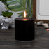 Zest Candle Pillar Candle, 3 by 3-Inch, Black...