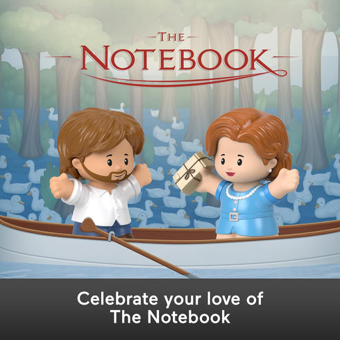 Little People Collector The Notebook Movie Special Edition Set for Adults & Fans, Allie & Noah Figures in Display Box...