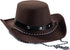 Funny Party Hats Brown Felt Cowboy Hat for Kids and Babies - Western Party Hat - One Size Fits Most...