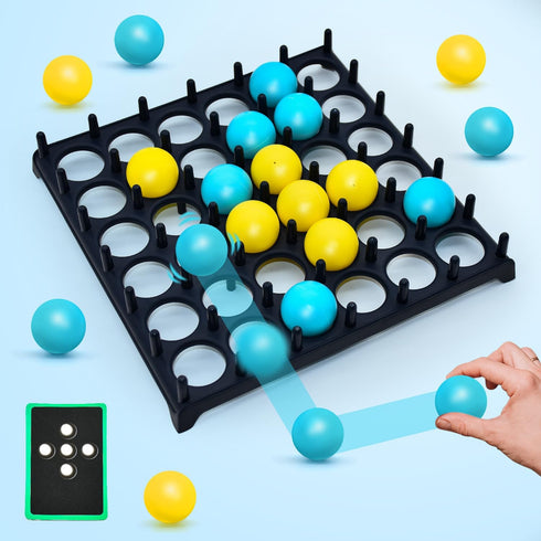 Bounce Ball Game, Jumping Ball Toys Kids, Family and Parents Play at-Home Table Game, Tabletop Game Toys for 4-6 Year Old Boys and Girls...