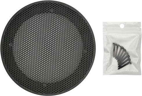 3" Speaker Grill Covers, Car Speaker Subwoofer Guard Protector, ABS Plastic Frame with Metal Mesh, Black - 2Pcs...