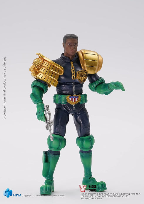Hiya Toys Judge Dredd: Judge Giant Exquisite Mini 1:18 PX Mini Action Figure, Multicolor...