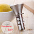 Best Utensils Stainless Steel Manual Lemon Juicer Squeezer Reamer 18/8 Stainless Steel Hand Held Citrus Juicer and Lemon Pourer (2)...