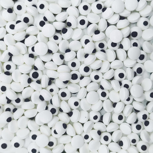 10mm Small Candy Eyes for Decorating Edible Candy Eyes Eyeballs Halloween Sprinkles for Cake Decorations, Baking, Ice Cream, Cookies, Cupcake Topp...