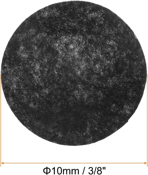 100pcs Round Felt Circles, 10mm 3/8" Pre Cut Felt Craft Pads Non-Woven Mini Felt Fabric Circles for DIY Sewing Handcraft Cut Projects Craft Finish...