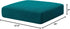 Hokway Couch Cushion Covers Stretch Cushion Covers Sofa Seat Cushion Slipcover Cushion Protector(Teal, Small)...
