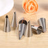 7Pcs Cake Decorating Icing Piping Nozzles Set Stainless Steel Cream Icing Piping Tips DIY Pastry Fondant Baking Tool Cake Decorating Supplies...