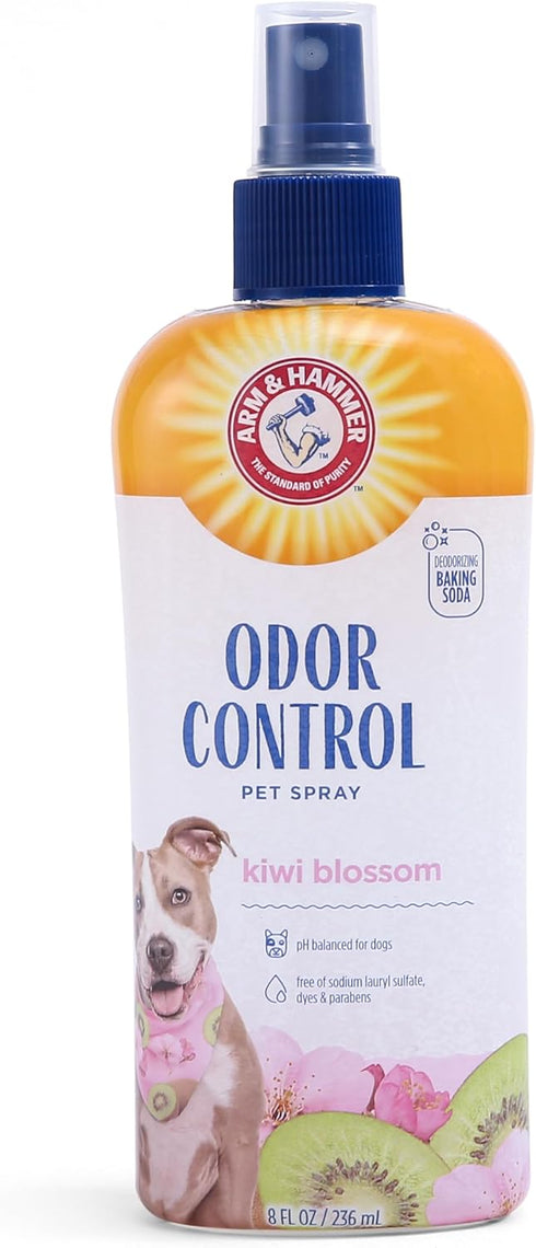 Arm&Hammer For Pets Super Deodorizing Spray for Dogs, Best Odor Eliminating Spray for All Dogs&Puppies|Arm & Hammer Baking Soda Formula with Kiwi ...