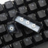 YMDK Double Shot 108 Dyed PBT Shine Through OEM Profile Keycap Rainbow Carbon Sunset Backlit Keycaps for MX Switches Mechanical Keyboard?Only Keyc...