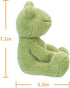 Apricot Lamb Frog Plush Stuffed Animals for Kids, Soft Cute Plush Toys for Baby Girl and Boy, Fluffy Frog Green 7.1 Inches...