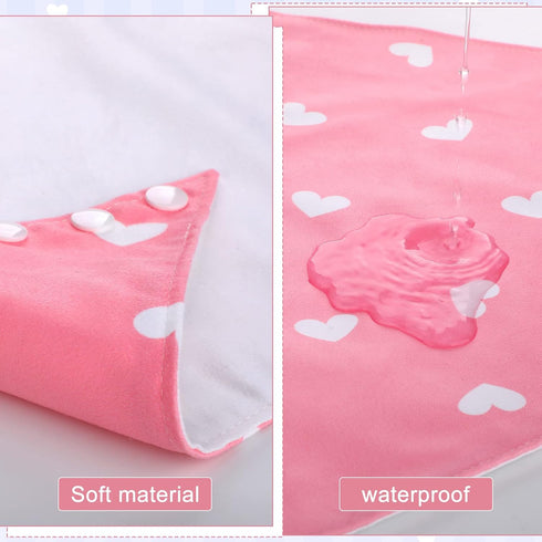 5 Pack Adult Drool Bandana Bibs Soft Large Absorbent Bibs for Special Needs Waterproof, Kids, Men Women (Cute Pattern)...