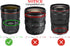 EW-88C Lens Hood for Canon EF 24-70mm f/2.8L II USM(Not for 24-70mm f/2.8L USM),HUIPUXIANG 82mm Lens Hood...