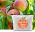 G2TUP Georgian Gift Sweet As A G Peach Makeup Bag Georgia State Pride Cosmetic Bag Peach Lover Gift Georgia Lover Zipper Travel Bag...