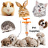 1 Pcs Goats Feed Water Distributor, Reusable, Drench Nozzle, Adjustable Dosage, for Goats, Sheep, Horse, Pig, Dog, Cattle, Cat Supplies (Orange 10...