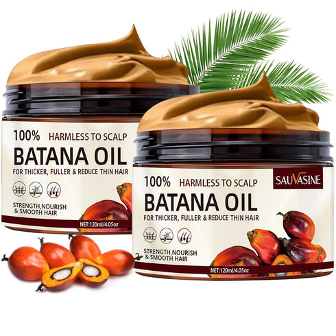 Batana Oil for Hair Growth, Batana Natural Hair Growth Oil, 100% Unrefined Raw Batana Oil Organic Pure Batana Butter Conditioner Revitalized Hair ...