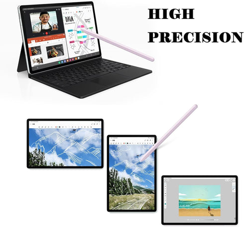 Galaxy Tab S9 FE Stylus Pen for Samsung Galaxy Tab S9 FE / S9 FE+ / S9/S9 FE Plus / S9+ SM-X510, SM-X516B S Pen with Tips (Purple)...