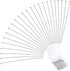 PH PandaHall About 168 Pcs 304 Stainless Steel Flat Head Findings Eye Pin Length 2 Inch 23-Gauge for Jewelry Making...